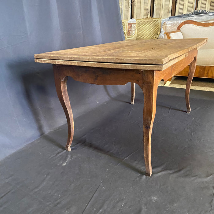 French Farmhouse Country Provincial Extendable Oak Dining Table