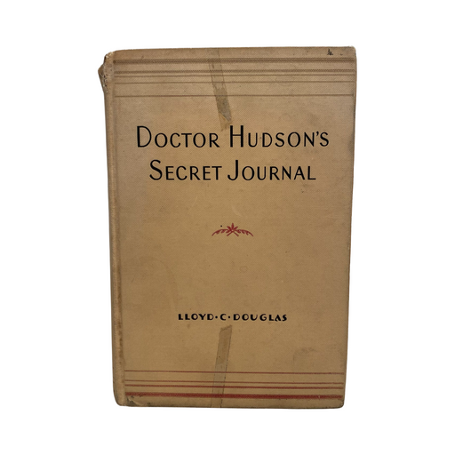 Doctor Hudson’s Secret Journal 1939 Book about Medicine in the early 1900s