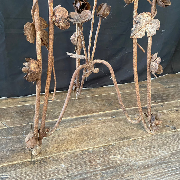 antique plant pot holders Pair of Antique French Iron Jardinieres or Plant Stands with Sculpted — The Art of Antiquing