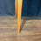 Antique French Neoclassical Fruitwood Side Table or Desk with Drawer and Brass Ring Pull
