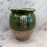 French Confit Pot with Green Glaze from the 19th Century #9067