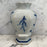 Early Antique Dutch Delft Blue and White Floral Vase, Netherlands