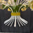Vintage Italian Style Tole Painted Floral 6-Arm Chandelier With Rose Flowers and Leaves
