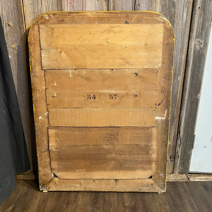 French 19th Century Louis Philippe Silver Gilt Mirror