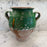 French Confit Pot with Green Glaze from the 19th Century #9068