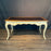 French Provincial Louis XV Style Paint Decorated Writing Desk or Writing Table