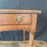 Antique English Georgian Oak Side Table with Drawer | Late 18th Century