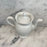 Antique French Porcelain Coffee Pot or Tea Pot with Swan Neck