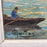 Mid-Century French Impressionist Oil Painting of Sailboats in a Harbor, Signed Gautier