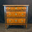 French Neoclassical Louis XVI Marble Top Parquetry Commode or Chest of Drawers
