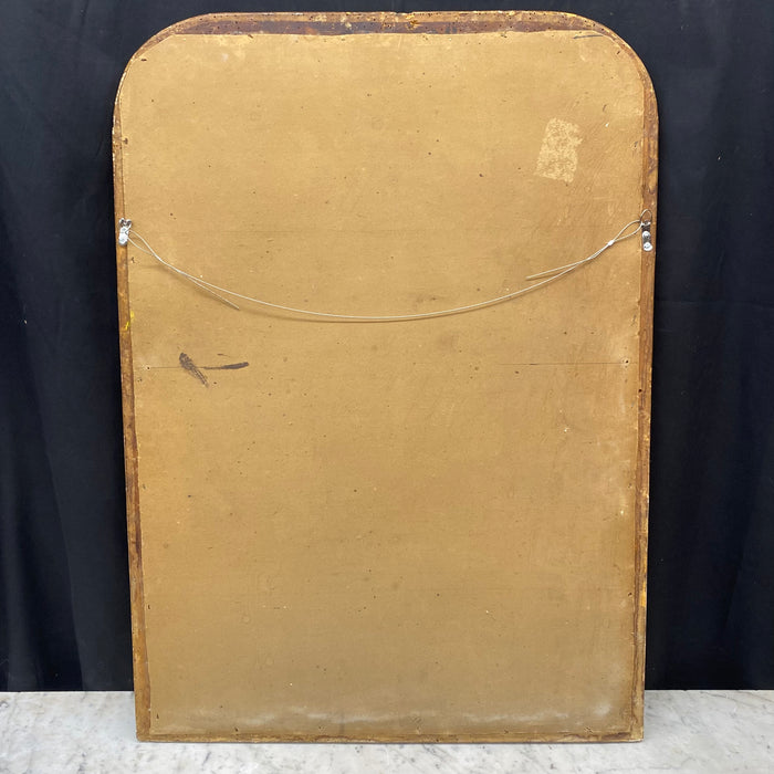 French Louis Philippe Gold Leaf Giltwood Wall Mirror Early 19th Century