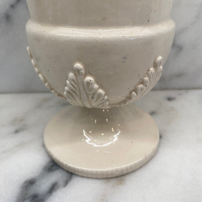 Antique Italian Apothecary Jar Venetian Porcelain Urn Large "Mirra"