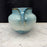 French Faience Three-Piece Vase and Jardinière Set with Swallows by Keller and Guerin