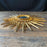 Spanish Layered Intricate Carved Gilt Wood Soleil Sunburst Starburst Wall Mirror