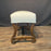 Antique French Os de Mouton Walnut Bench | 19th Century with New Upholstery