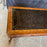 British Regency Style Mahogany Partners Two Sided Desk or Writing Table with Embossed Leather Top