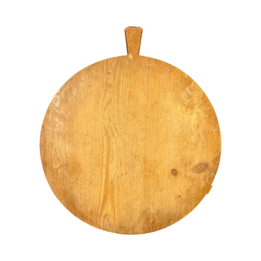 Vintage French Round Bread Board or Dough Board