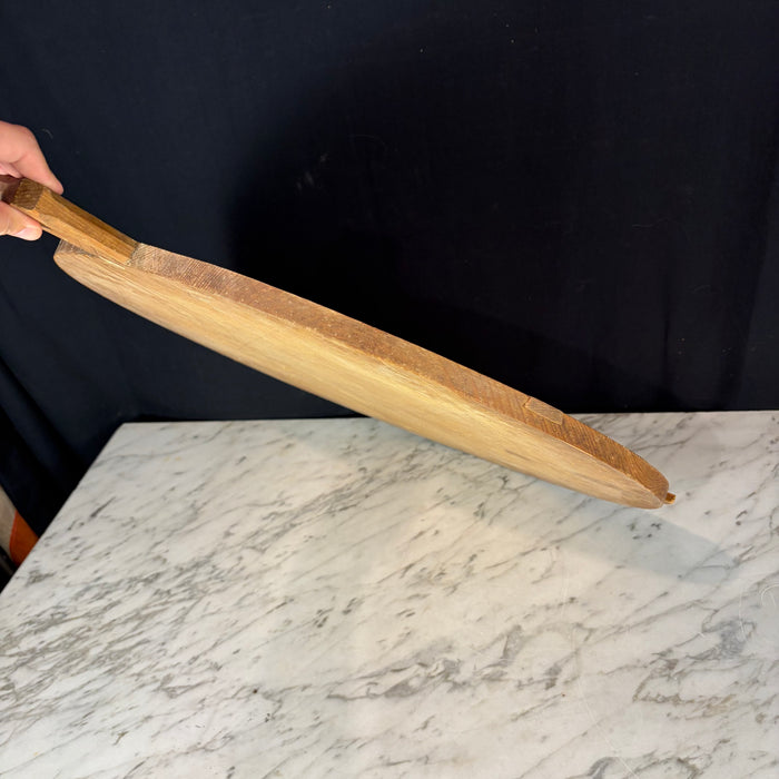 Vintage French Round Bread Board or Dough Board