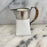 Wedgwood British Porcelain & Silver Plate Cream Pitcher with Wicker Handle