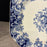 Circa 1840 English Ridgway Blue and White Transferware Platter, Granite China Scroll Pattern