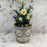 French Sevres Porcelain Flower Vase or Cachepot with Marie Antoinette Cipher
