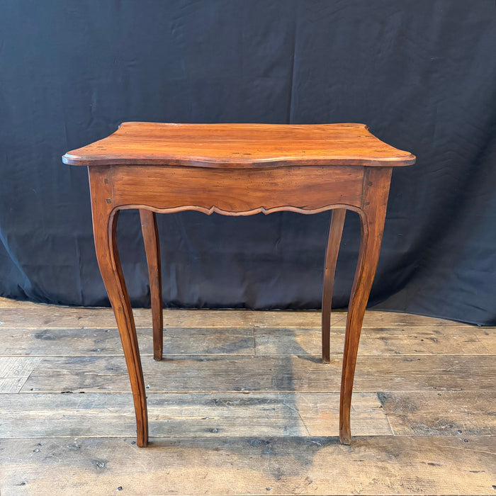 Antique French Louis XV Side Table or Petite Desk