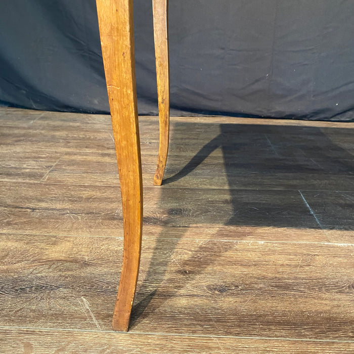 French 19th Century Louis XV Fruitwood Writing Table, Side Table or Desk with Original Key