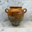 French Confit Pot with Yellow Glaze from the 19th Century #9065