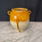French Confit Pot with Yellow Glaze from the 19th Century #8366
