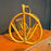 Antique Bent Rattan Cane Magazine Rack