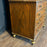 Early 19th Century English Regency Faux Rosewood Secretary Bookcase with Writing Drawer