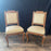 Pair of Antique French Neoclassical Side Chairs or Accent Chairs with Spectacular Inlay and Bronze Mounts