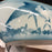 French Faience Three-Piece Vase and Jardinière Set with Swallows by Keller and Guerin