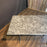 French Marble Top Café Table or Bistro Table with Cast Iron Base
