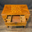 Antique French Game Table, Side Table or Accent Table with Inlaid Marquetry Checkerboard Top
