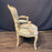 Antique French Pair of Painted Louis XV Armchairs or Fauteuils