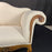 French Sofa or Loveseat Louis XV Triple Arched with New Upholstery
