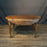 Early Primitive French Country 18th Century Oval Drop Leaf Side Table or Small Dining Table