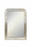 19th Century Silver Gilt Louis Philippe Mirror with Lovely Diamond Pattern