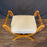 French Pair of Carved Swan Neck Benches