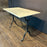 Antique French Carrera Marble Top Cafe or Bistro Table with Cast Iron Base