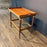 Antique French Bar Cart or Drinks Trolley with Pull-Out Leaves, Glass Shelf and Fluted Legs