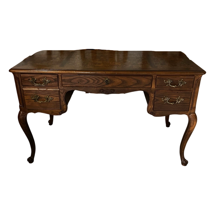 French Louis XV Style Baker Desk or Writing Table