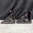 Pair of Vintage American Seated Ballerina Figural Bookends with Bronze Finish