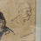Signed A. Roeseler Drawing of Men