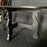 Pair of Antique Spanish Ebony Demilune Tables, Consoles or Side Tables