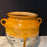 French Large Confit Pot with Yellow Glaze from the 19th Century #2884