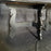 Pair of Antique Spanish Ebony Demilune Tables, Consoles or Side Tables
