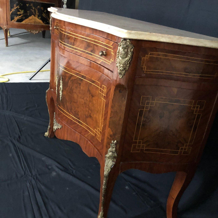 Antique marble top dresser or buffet 
