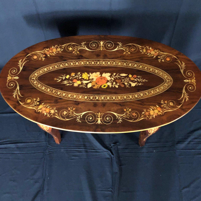Immaculate Italian Inlaid Coffee Table